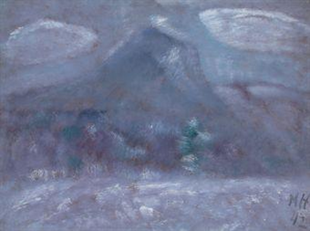 Mount Katahdin, Snow Storm by Marsden Hartley