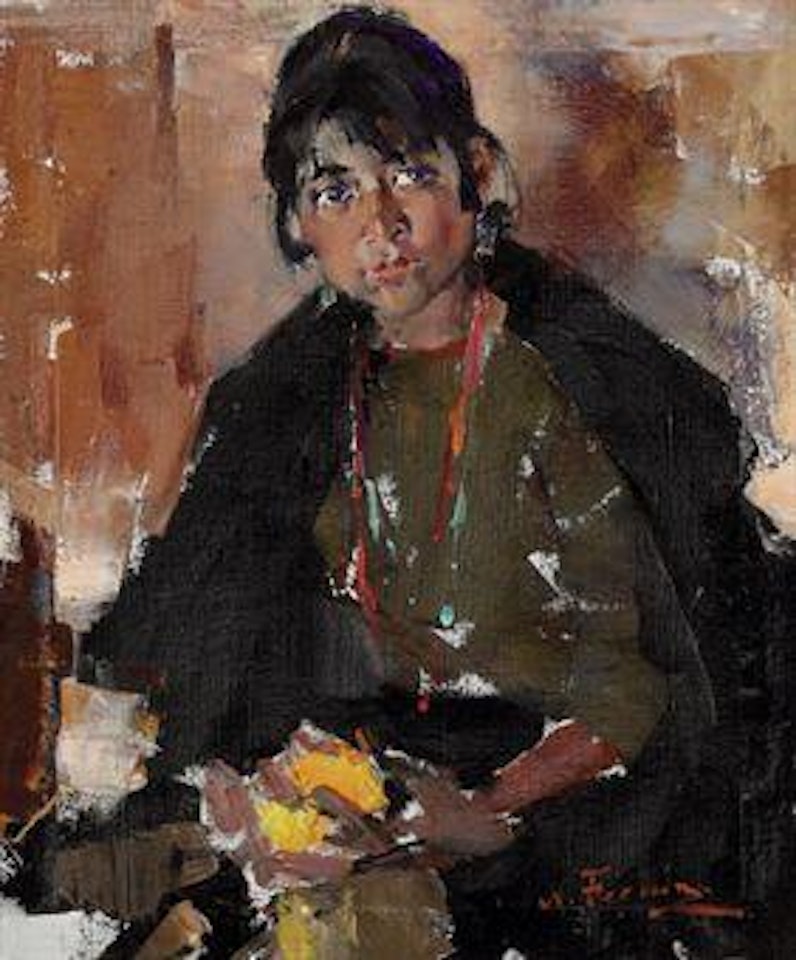 Indian Maiden by Nicolai Fechin