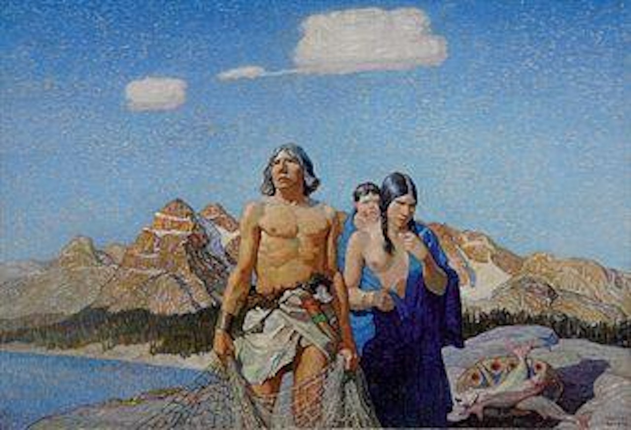 Autumn Dawn by Newell Convers Wyeth