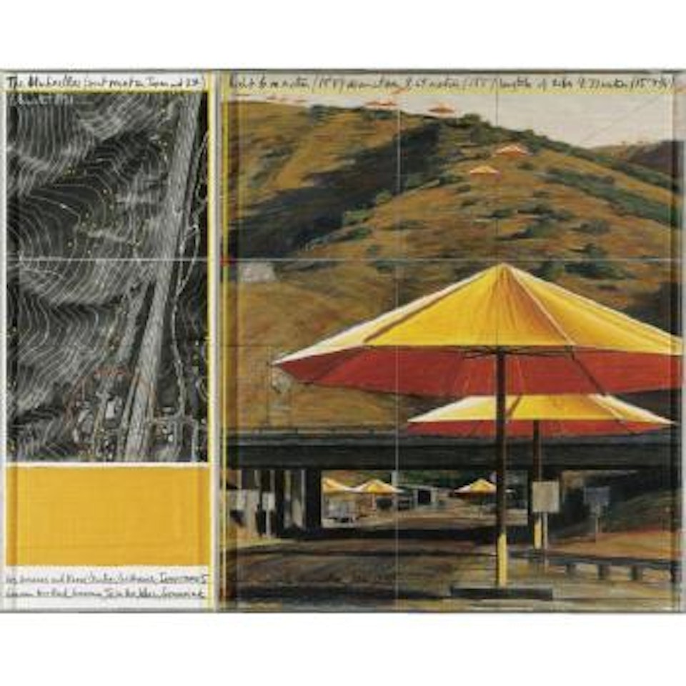 The Umbrellas, Joint Project For Japan And Usa by Christo