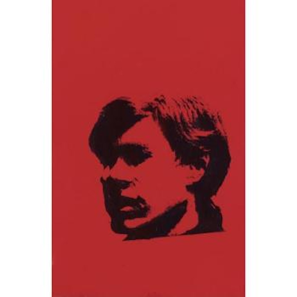 Self-portrait (Red) by Andy Warhol