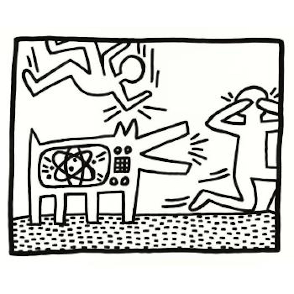 Barking Dog by Keith Haring