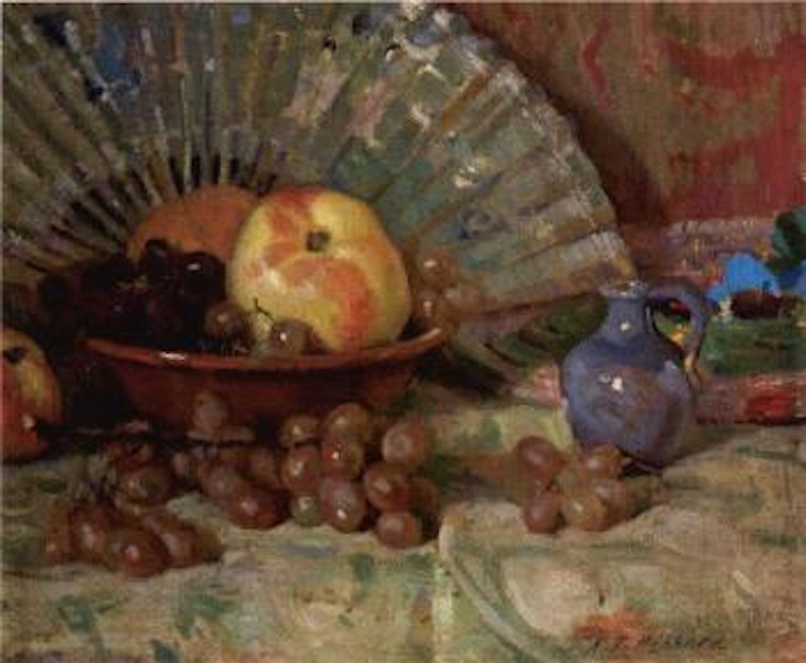 Still life with fruit by Aldro Thompson Hibbard