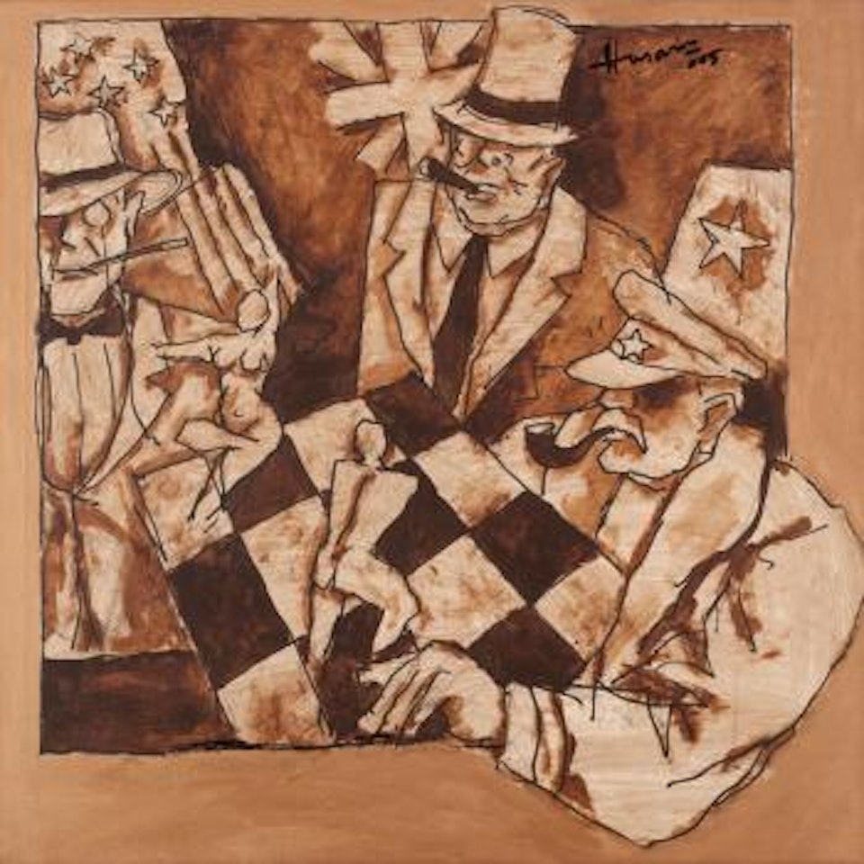 Untitled by M.F. Husain