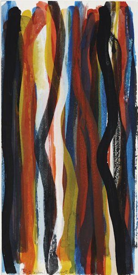 Vertical Brush Strokes by Sol LeWitt