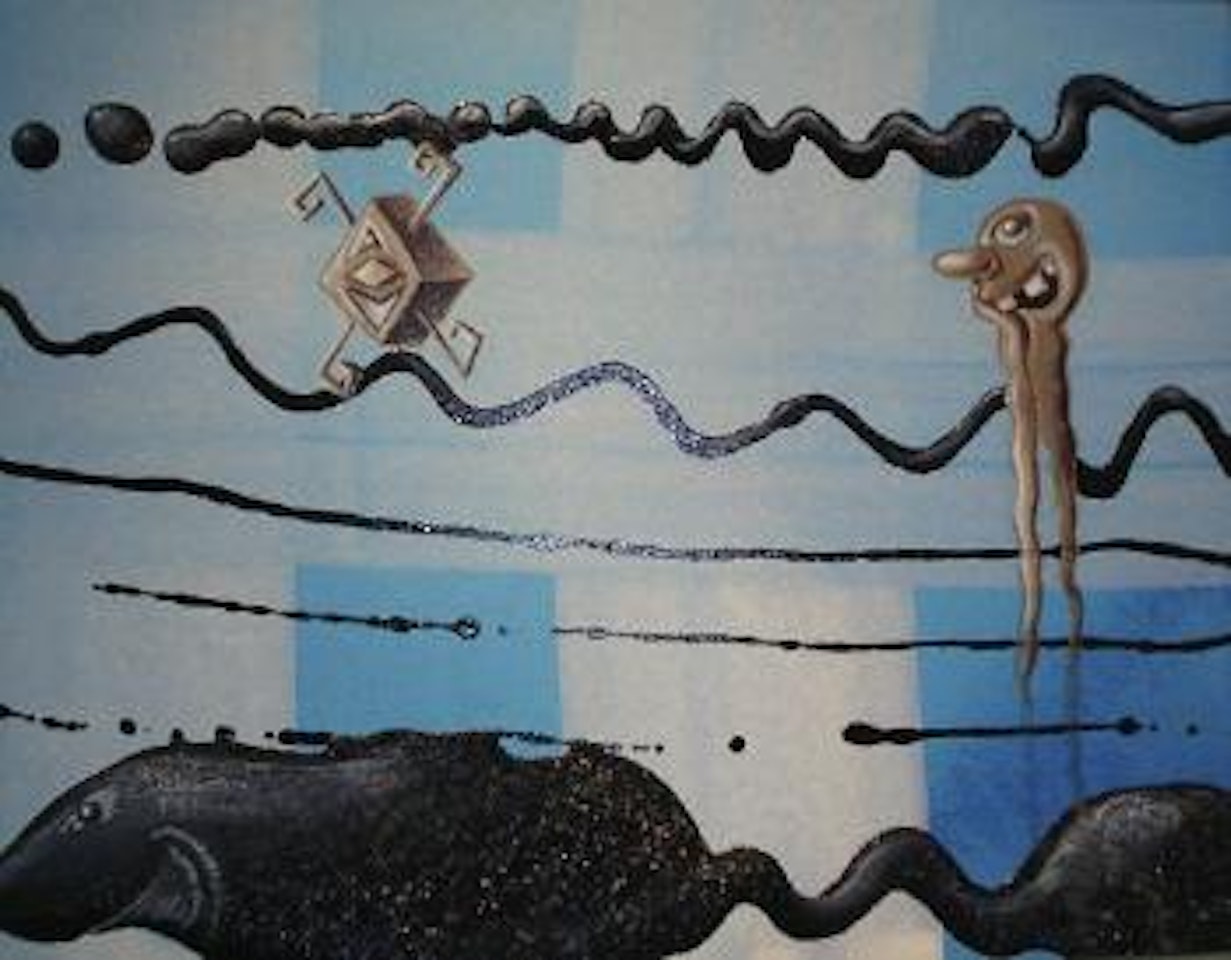 3 Friends by Kenny Scharf