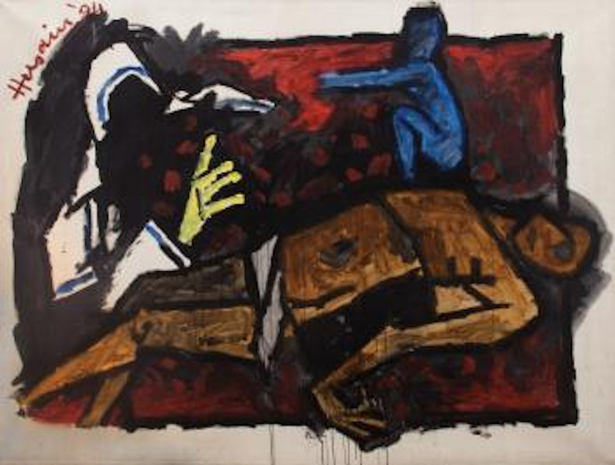 Untitled by M.F. Husain
