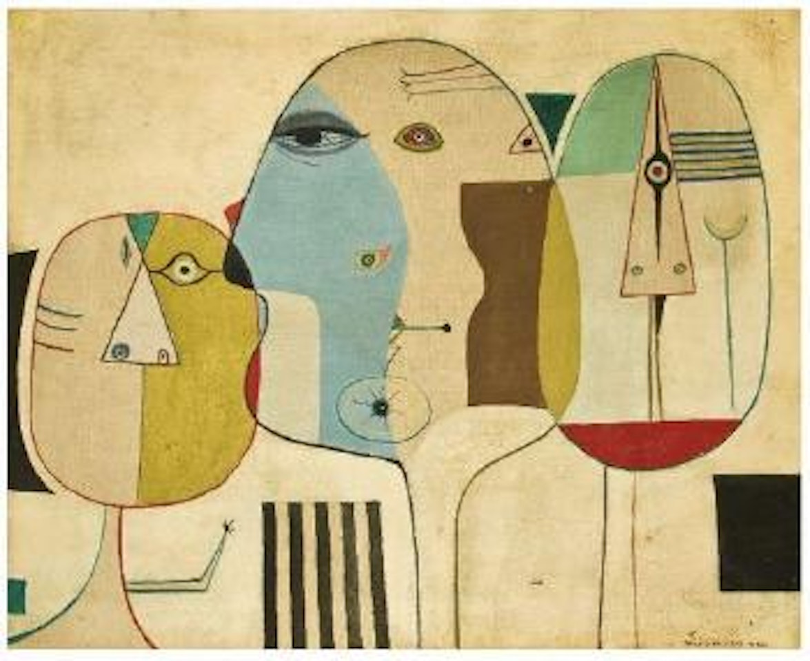 Untitled (Figures) by Conrad Marca-Relli