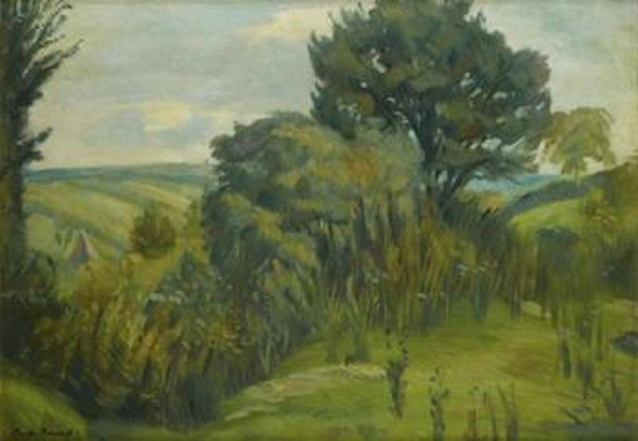 Bouquet d'arbres by Emile Bernard