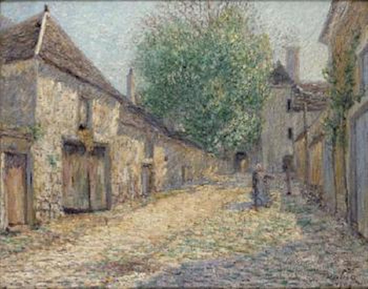 La cour de ferme à Moret by Francis Picabia