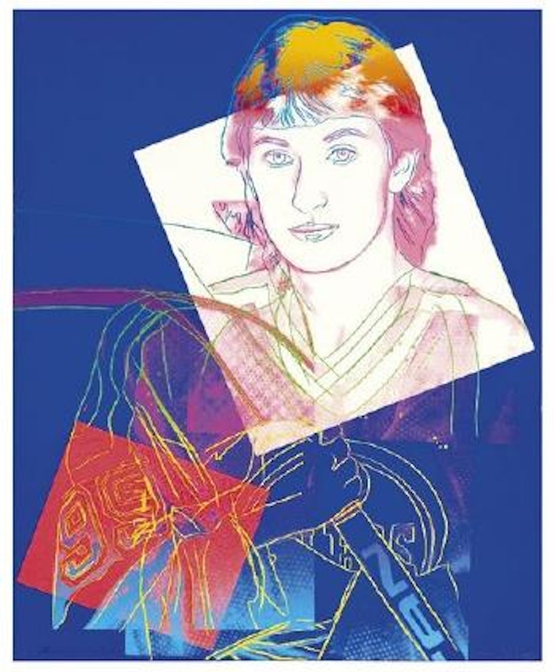 Wayne Gretsky (F.306) by Andy Warhol