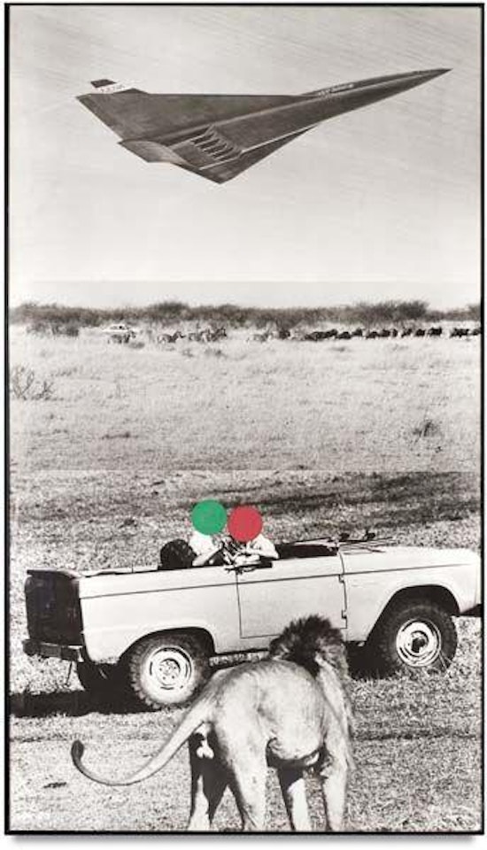 Lion Jet Truck by John Baldessari