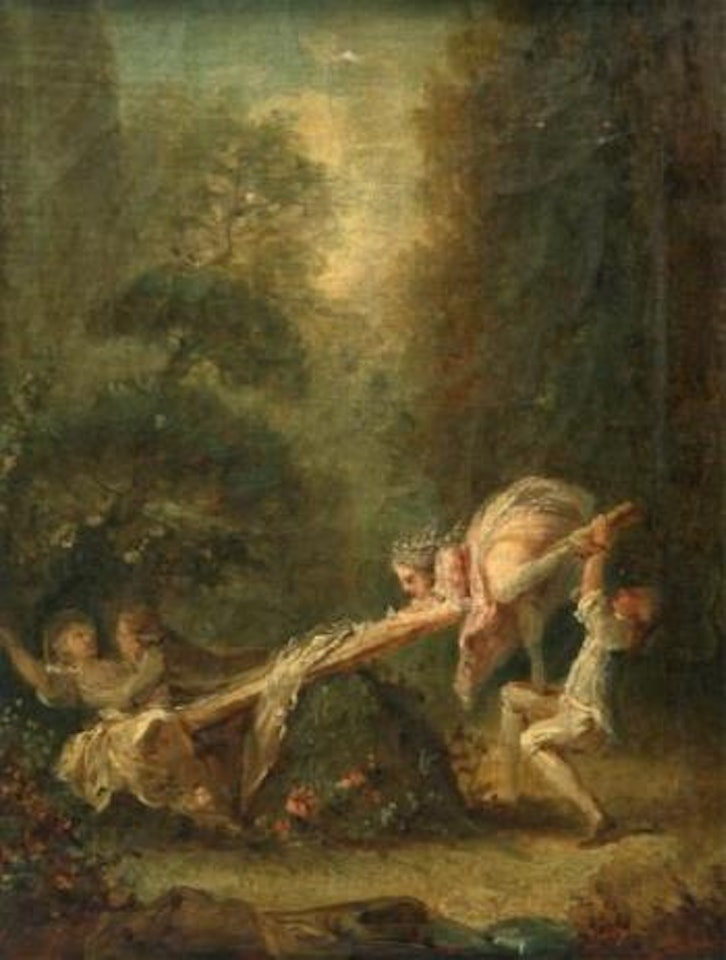 La balançoire by Jean Frédéric Schall