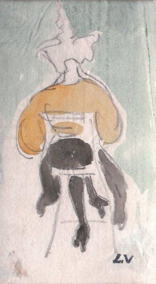 La sablaise de dos by Louis Valtat