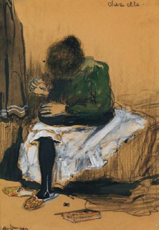 Chez elle by Kees van Dongen