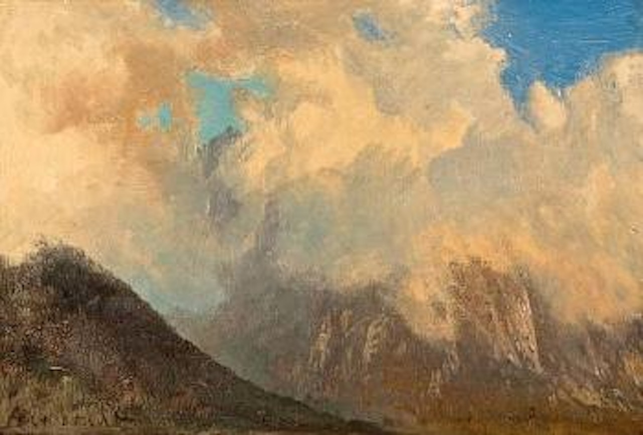 In the Tyrol by Albert Bierstadt