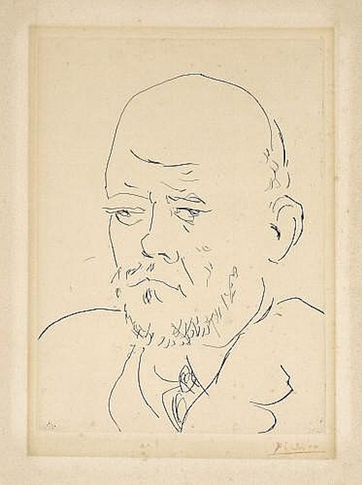 Portrait de Vollard IV by Pablo Picasso