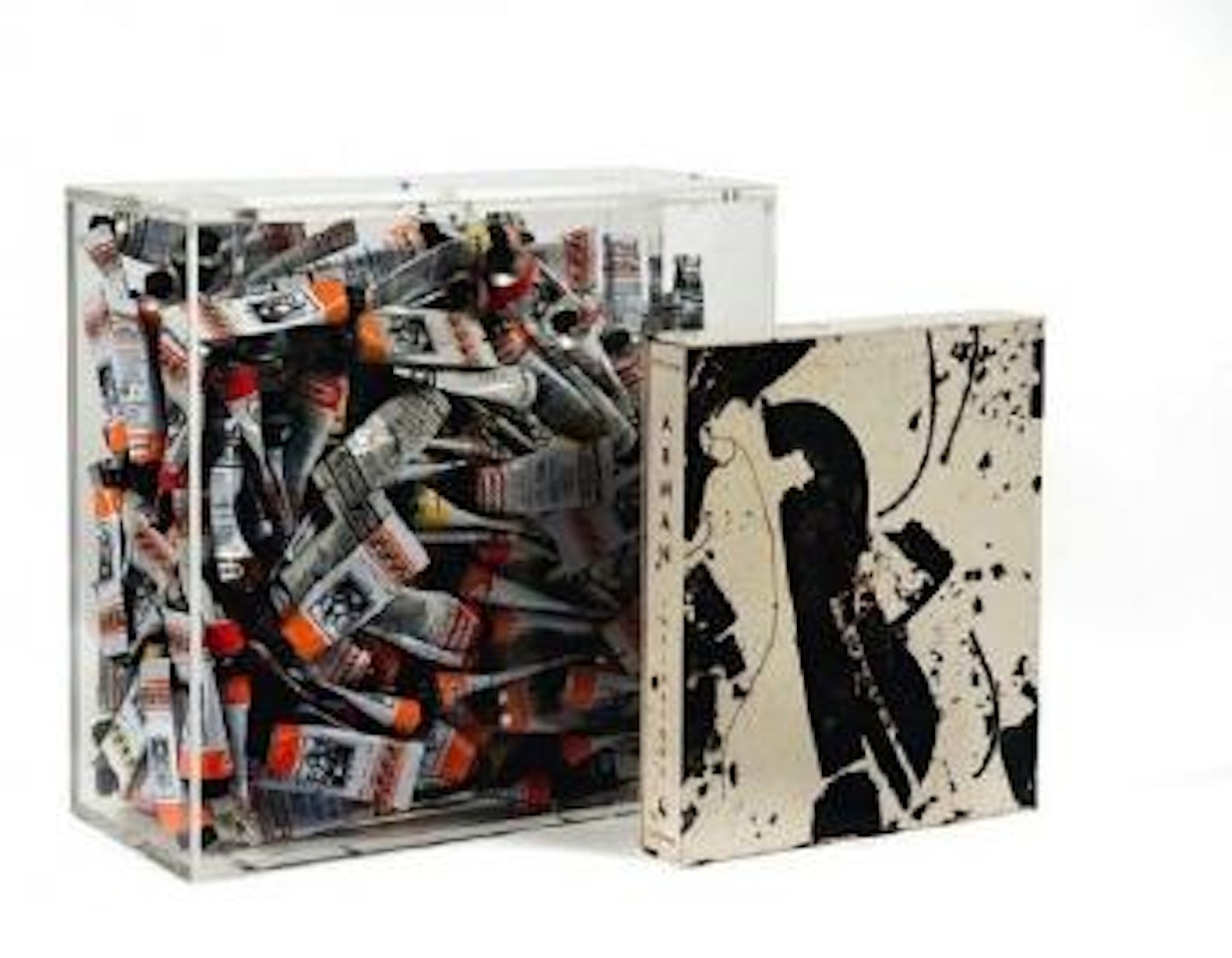 Accumulation de tubes de peinture by Arman
