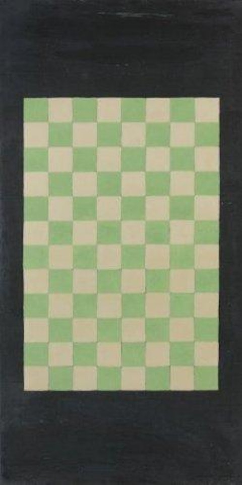 Sans titre (Double lead checks: 7) by Sherrie Levine