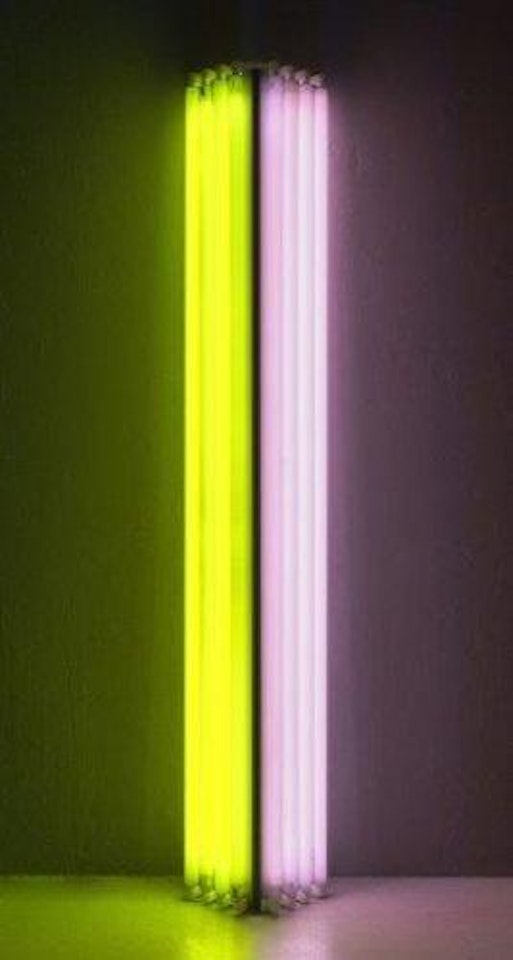 Sans titre (Fondly to Margot) by Dan Flavin