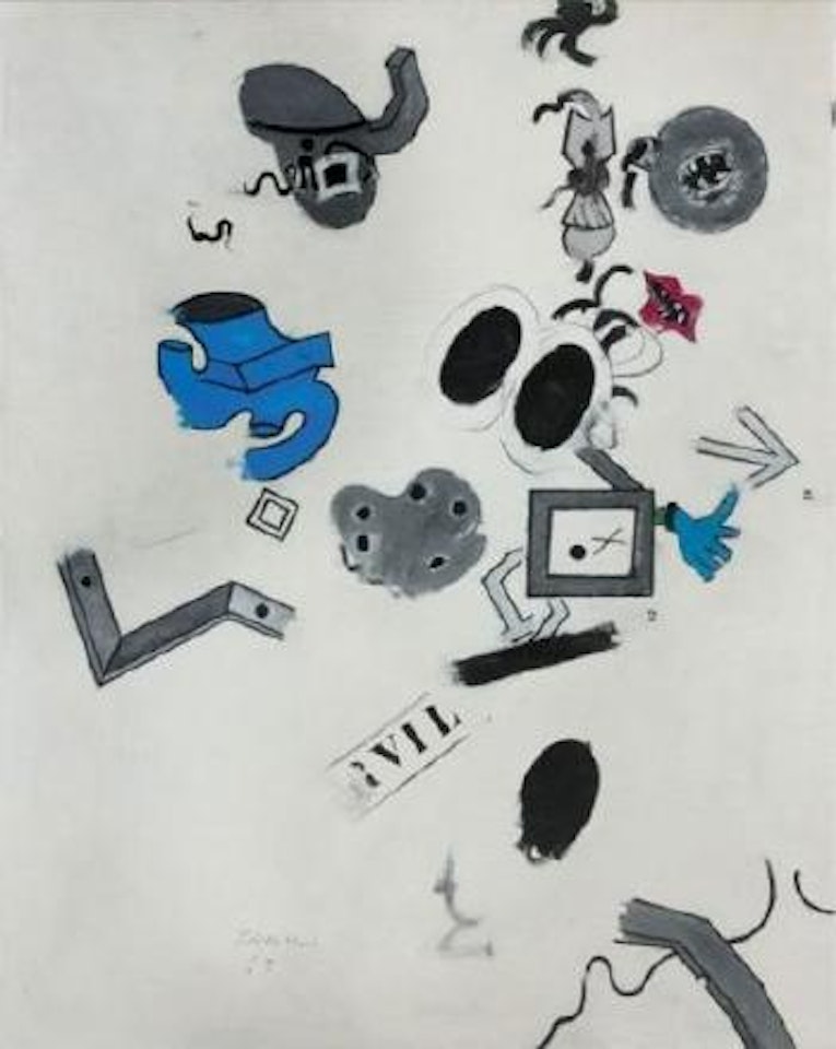 Sans titre by Hervé Telemaque