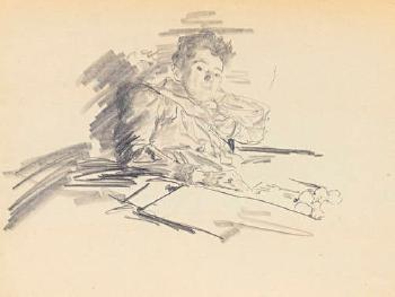 A selection of 17 works on paper by Filip Malyavin