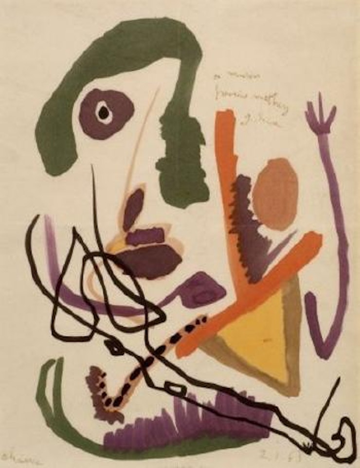 Personnage by Gaston Chaissac