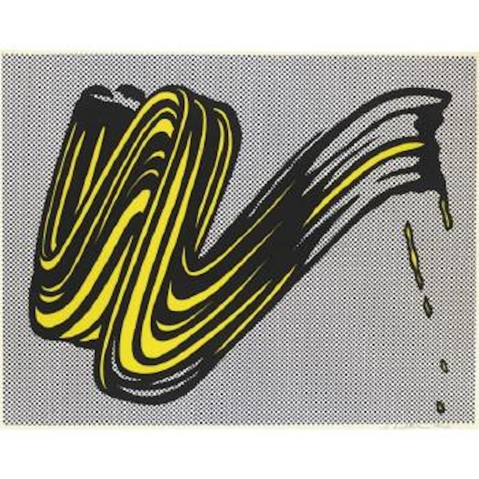 Brushstroke (C. II.5) by Roy Lichtenstein