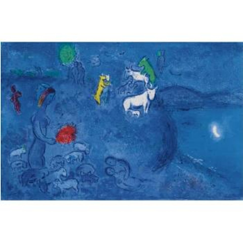 Daphnis And Chloe: Spring (M. 335) by Marc Chagall