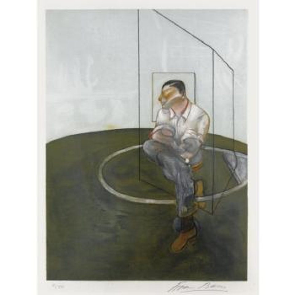 Three Studies For A Portrait Of John Edwards, 1984 by Francis Bacon