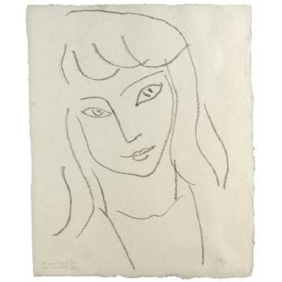 Fillette (Duthuit 561) by Henri Matisse