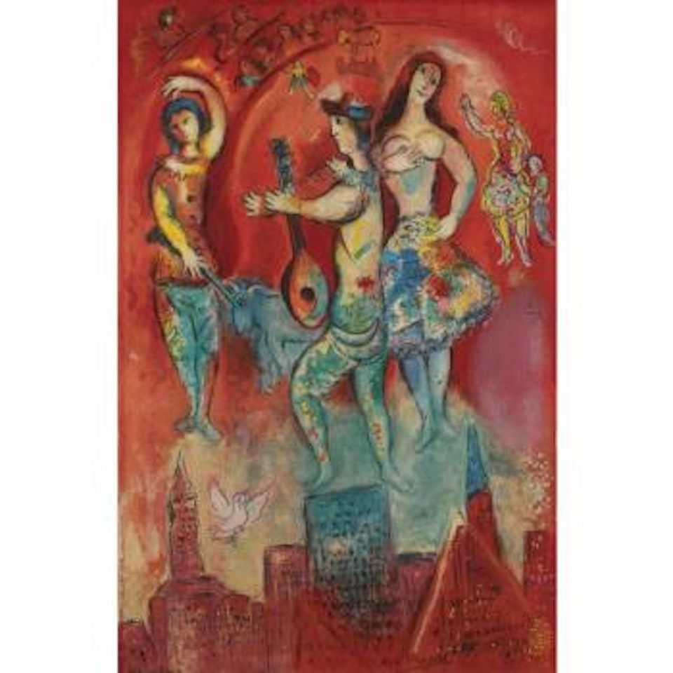 Carmen (Mourlot Charles Sorlier 39) by Marc Chagall