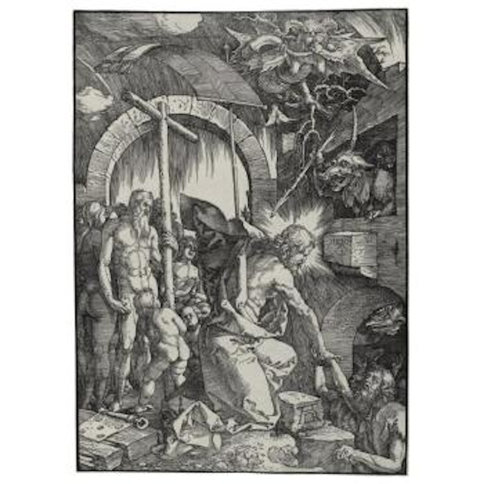 Christ In Limbo (B. 14; M., Holl. 121) by Albrecht Dürer
