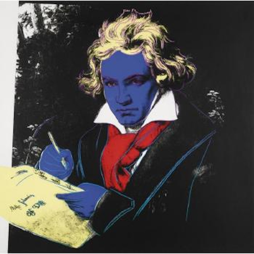 Beethoven (F. & S. II.390) by Andy Warhol