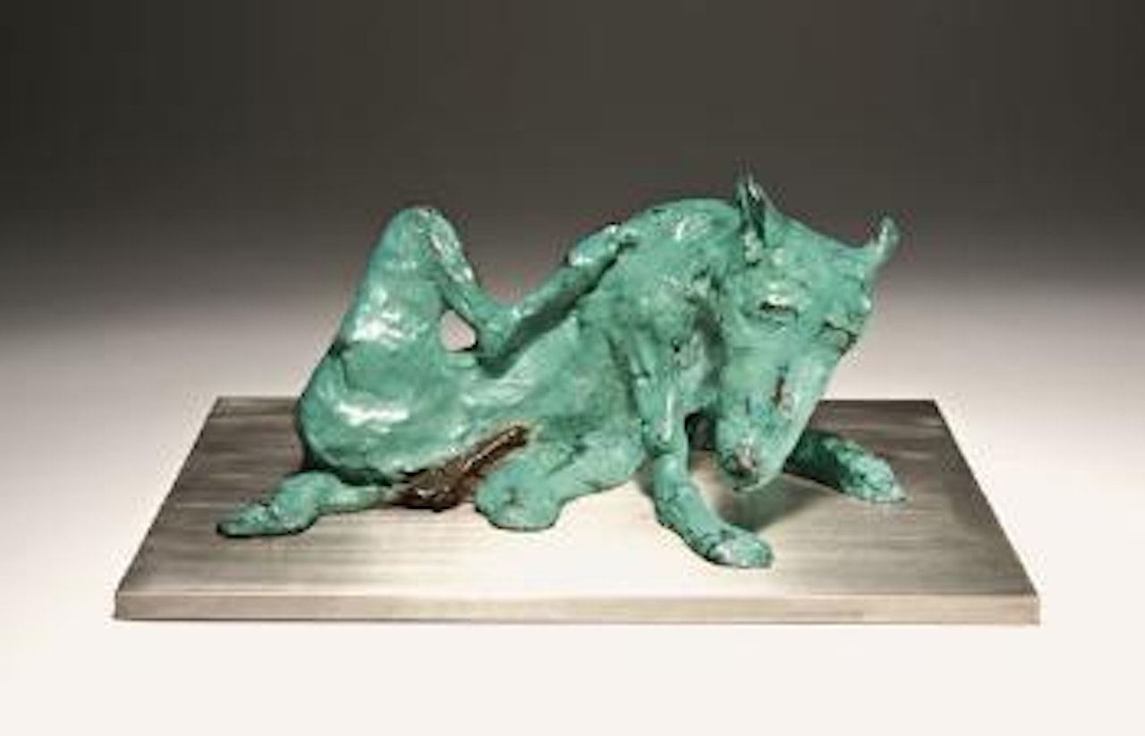 Scratching by Zhou Chunya