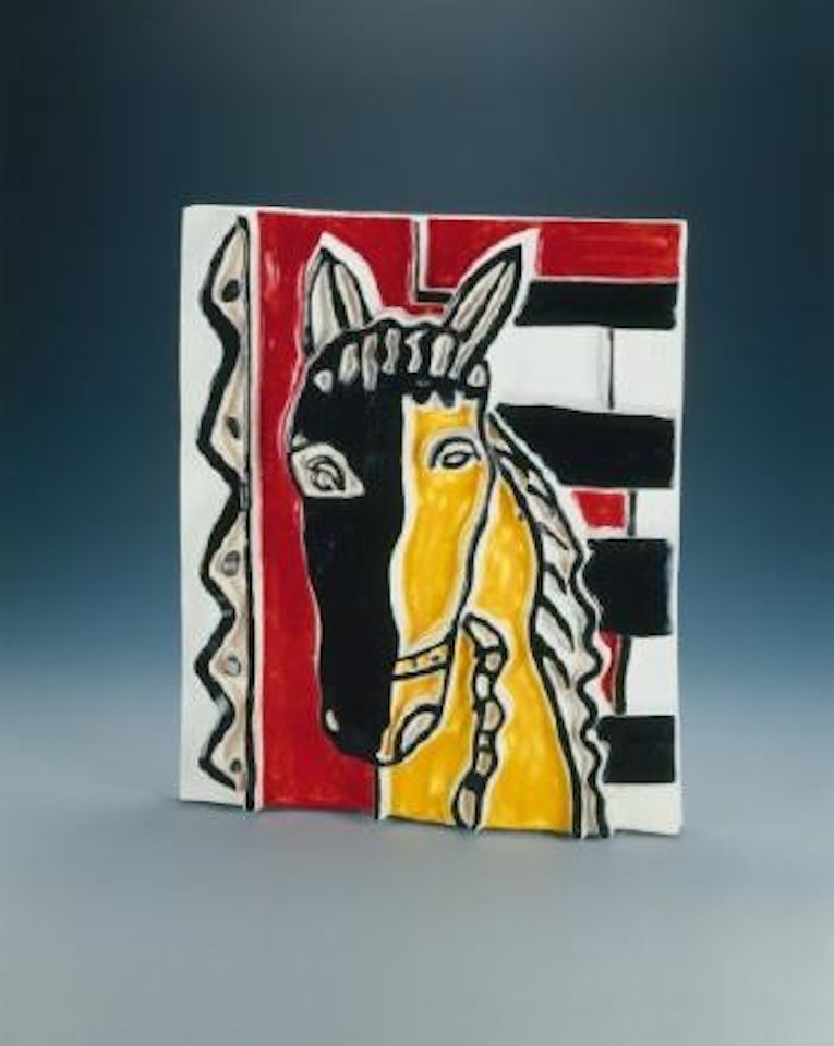 Le cheval jaune by Fernand Leger