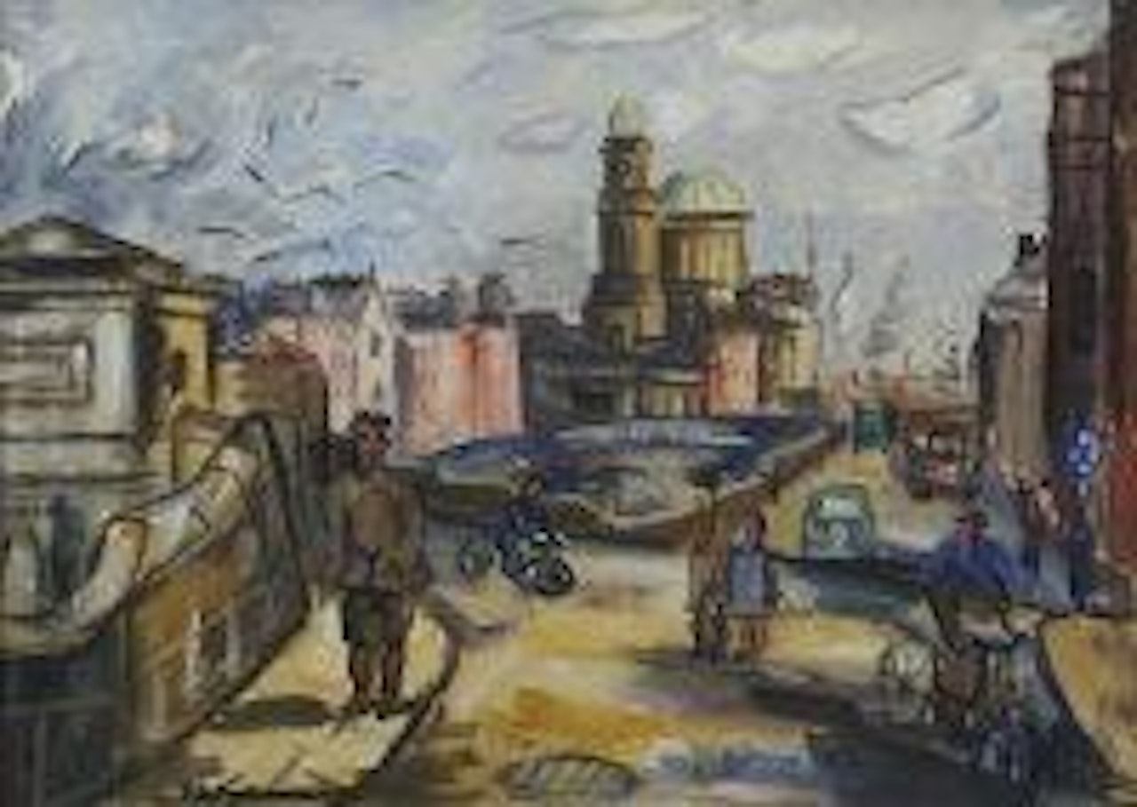 Liffey Wall by Norah McGuinness