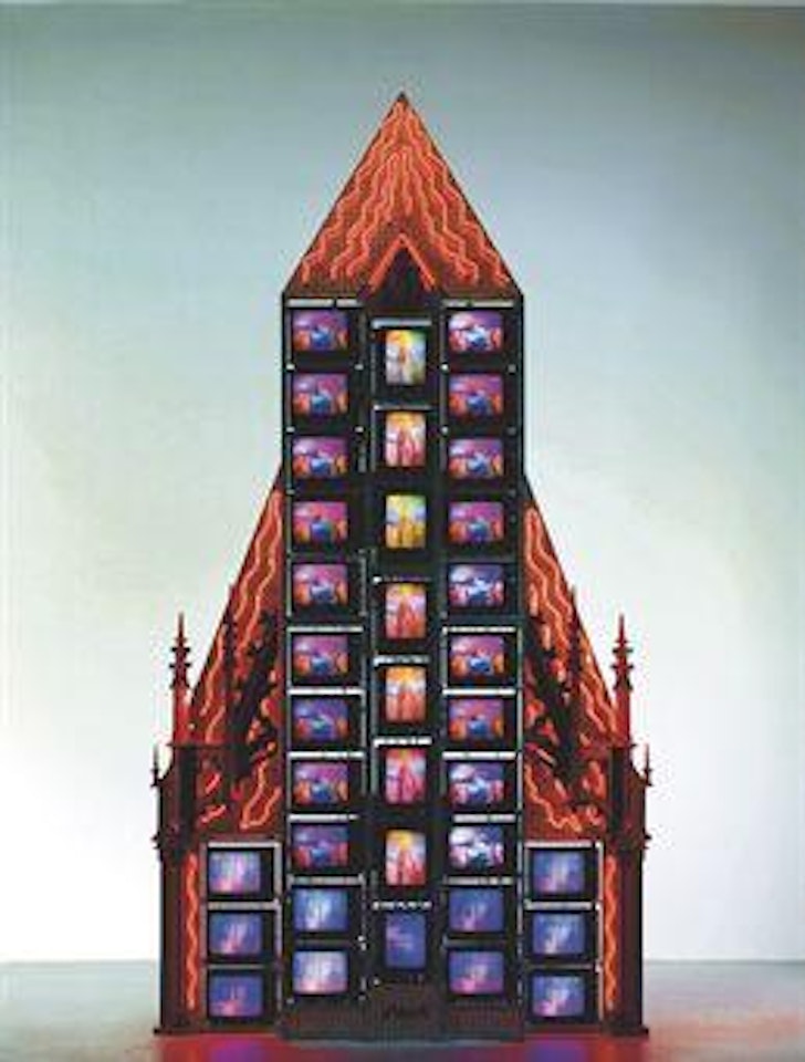 Rocketship to Virtual Venus by Nam June Paik