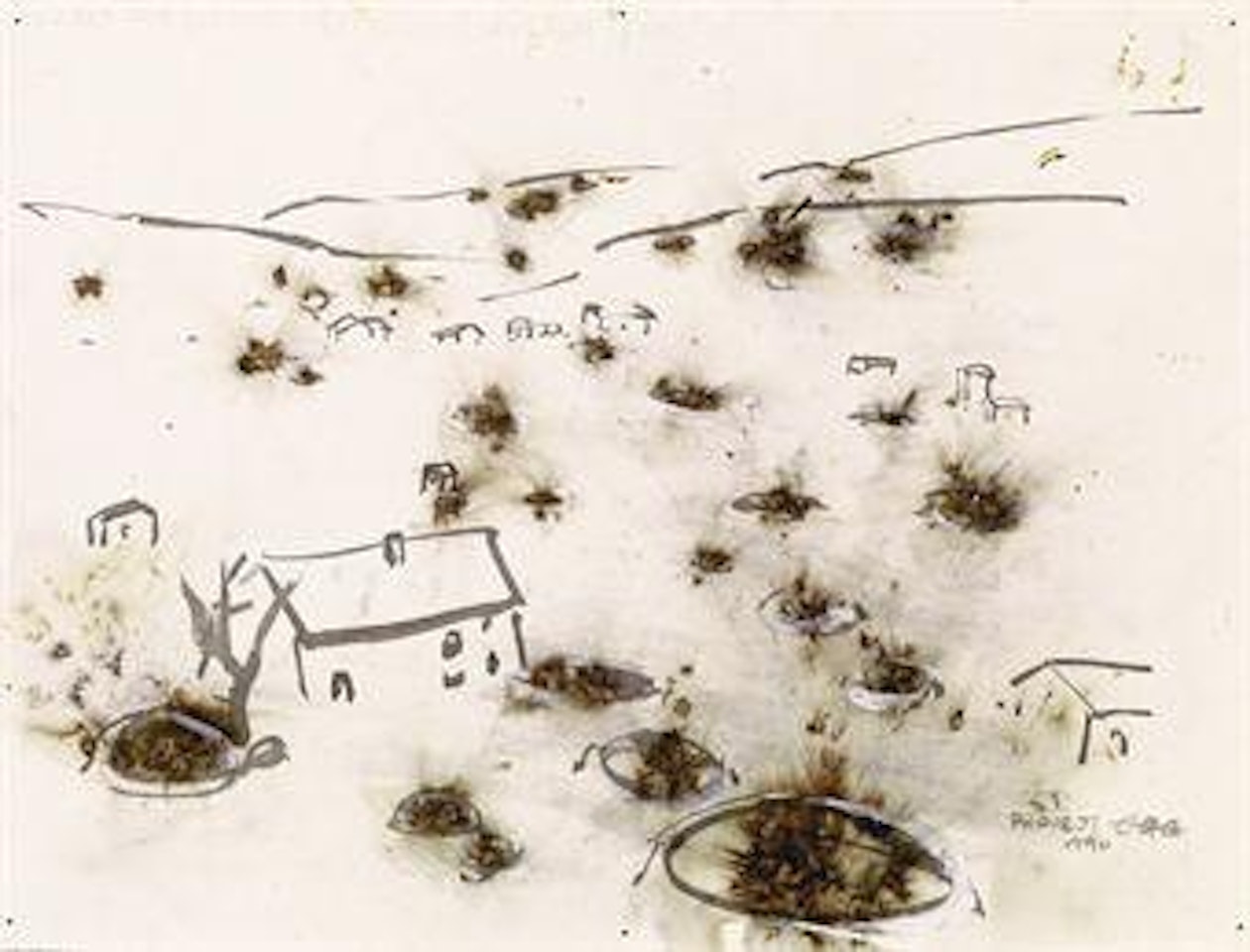Project for Extraterrestrials No. 3- Crater by Cai Guo-Qiang