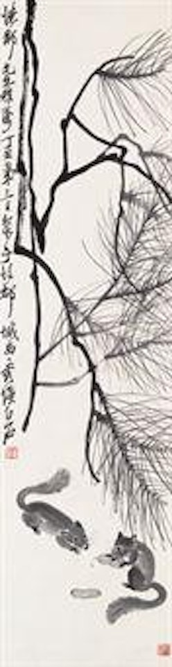 Squirrels by Qi Baishi