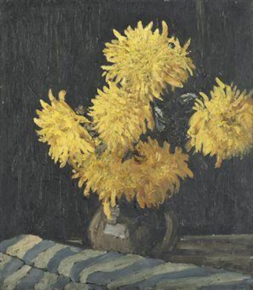 Chrysanthemums by Paul Henry
