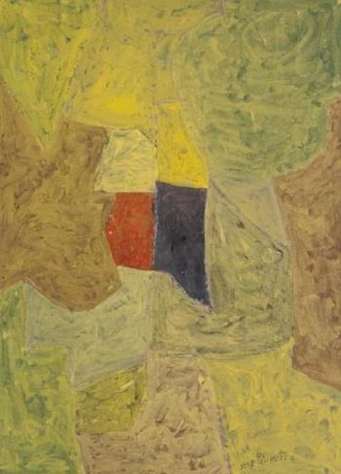 Vert rouge noir 54-147 by Serge Poliakoff