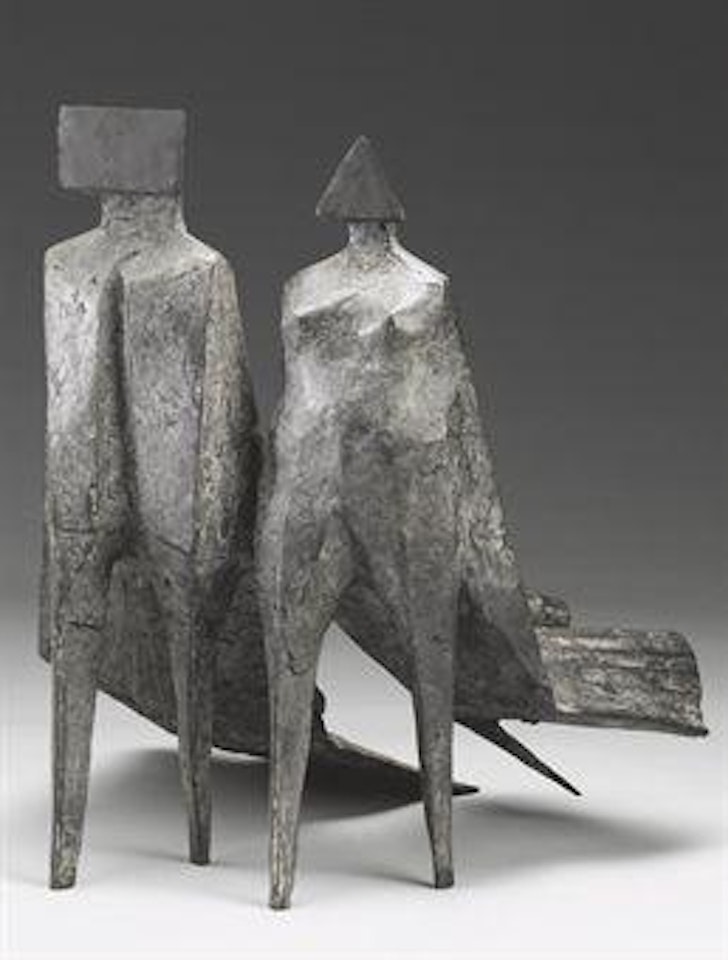Cloaked Couple IV by Lynn Chadwick