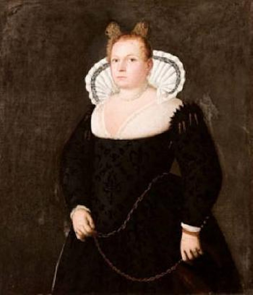 Ritratto di giovane donna con catena d’oro by Venetian School