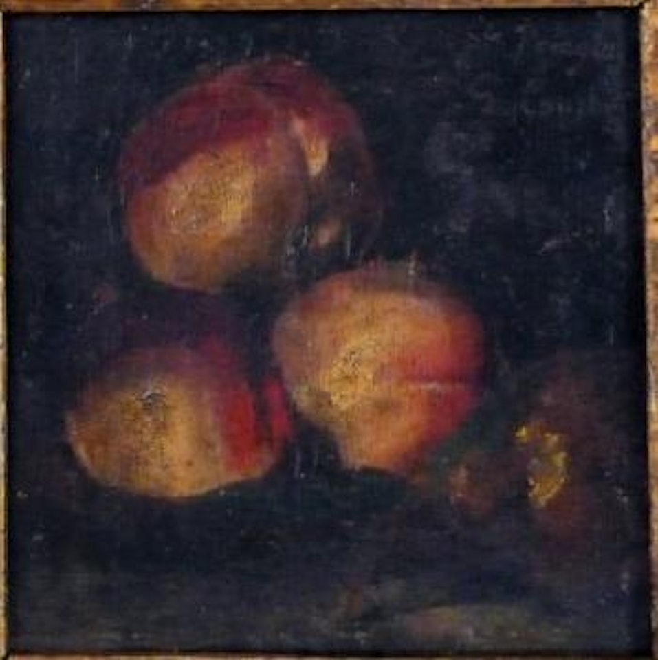 Nature morte aux pommes et à la poire by Gustave Courbet
