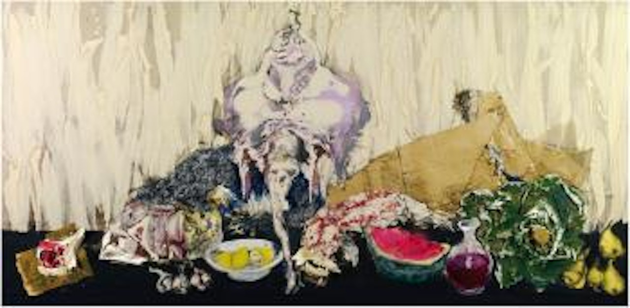 Bacchus devorant la pasteque by Paul Rebeyrolle