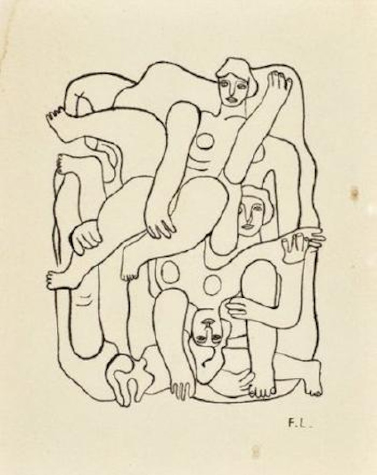 Femmes acrobates by Fernand Leger