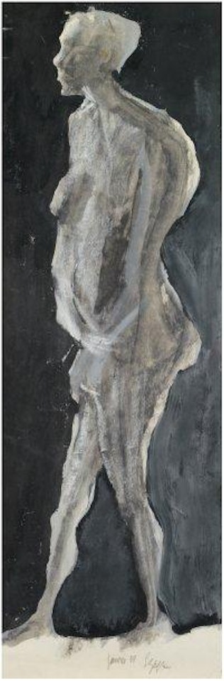 Personnage debout by Sam Szafran