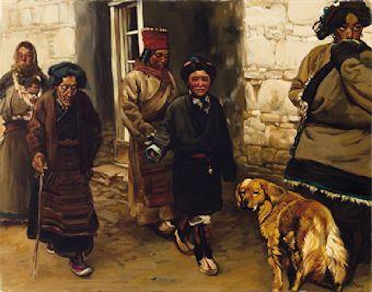 Tibetan Group by Chen Danqing