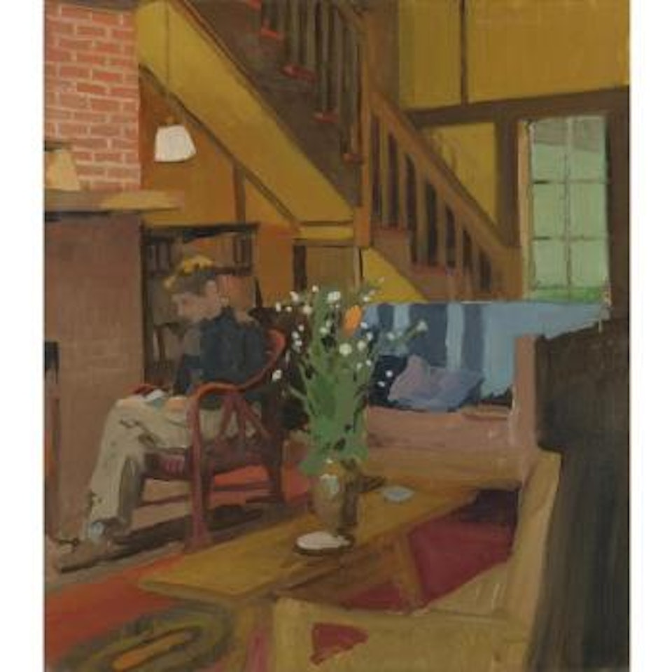 Indoors by Fairfield Porter